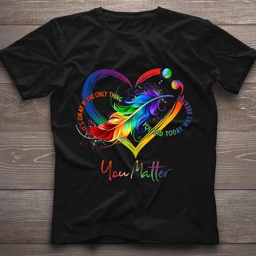 Votre vie compte - T-shirt et sweat à capuche personnalisés pour la prévention du suicide