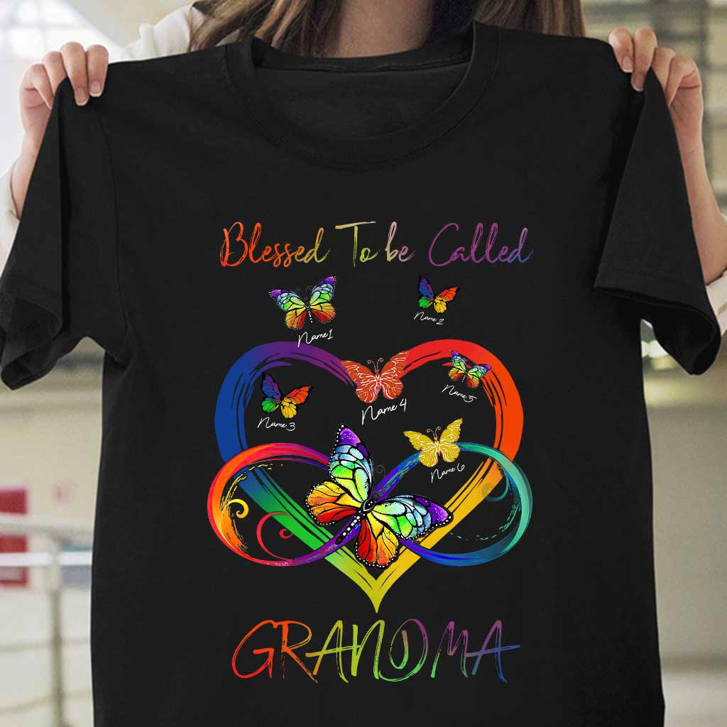 Heureuse d'être appelée grand-mère - T-shirt et sweat à capuche personnalisés pour la fête des mères