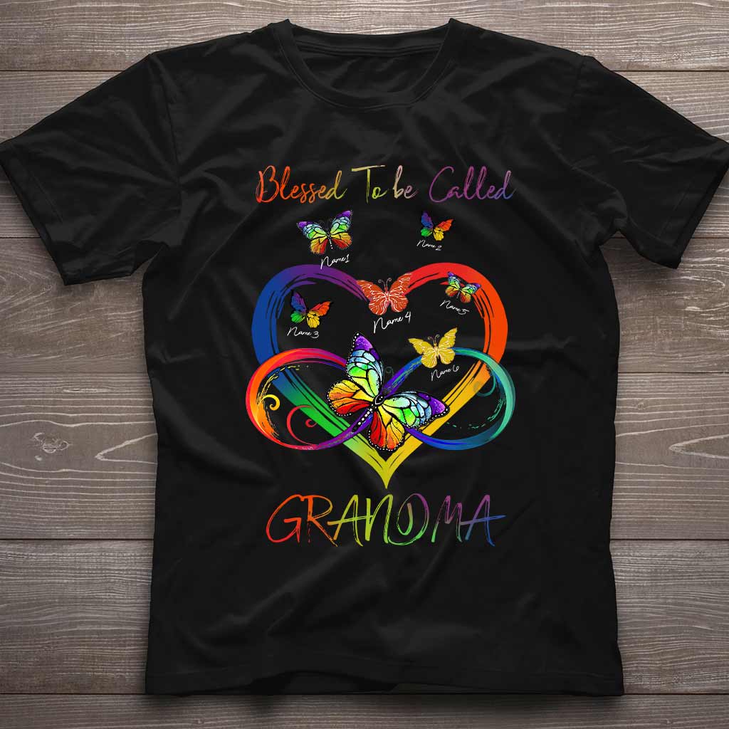 Heureuse d'être appelée grand-mère - T-shirt et sweat à capuche personnalisés pour la fête des mères