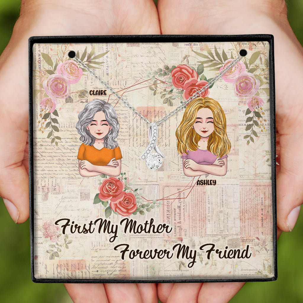 Je t'aime maman - Collier personnalisé pour maman 
