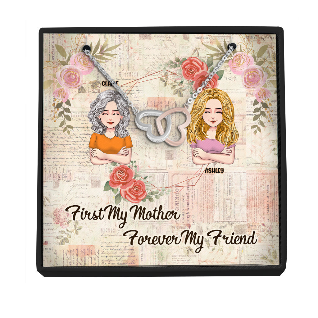 Je t'aime maman - Collier personnalisé pour maman 