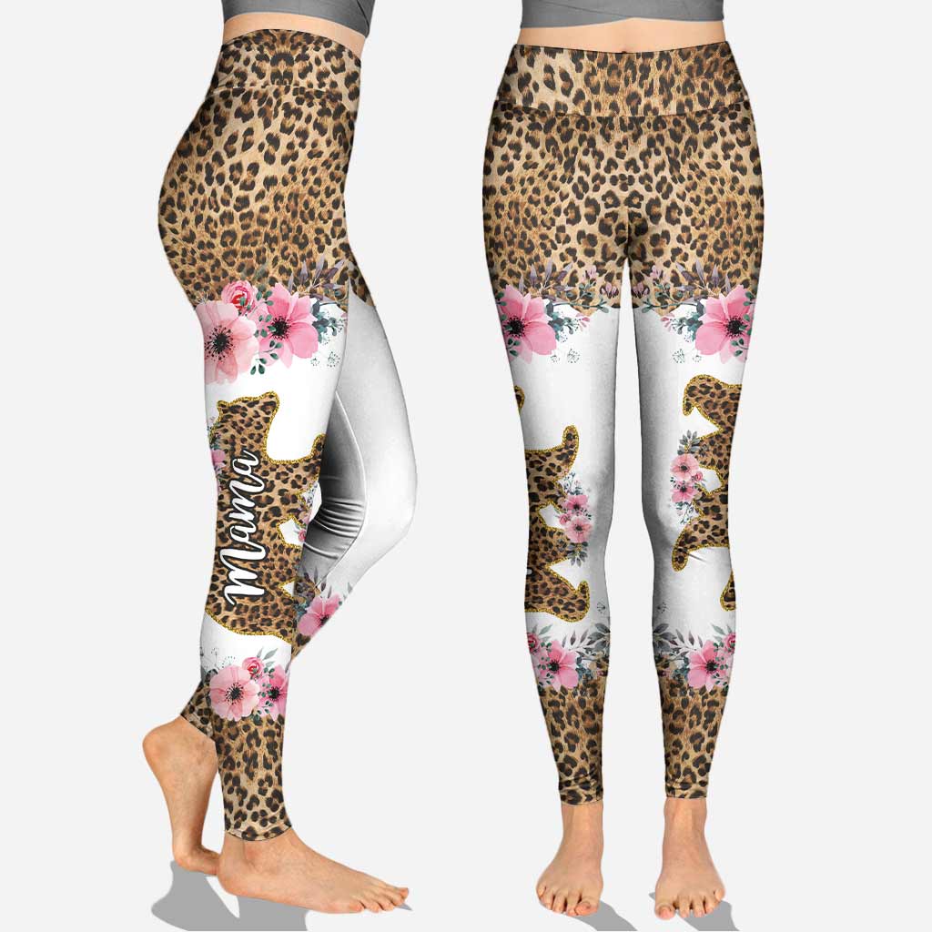 Maman Ours - Sweat à capuche et legging personnalisés pour la fête des mères