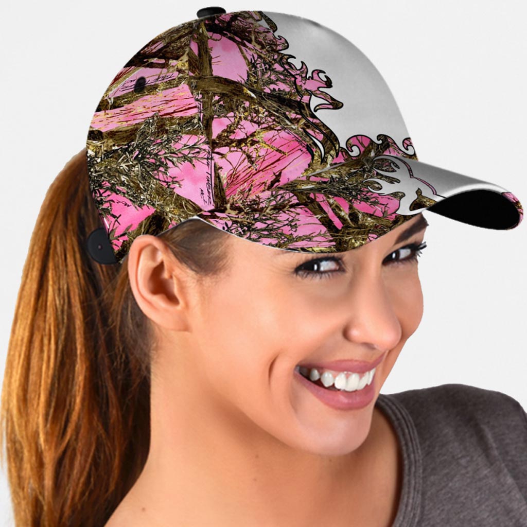 Casquette de chasse Country Girl avec trous d'aération imprimés