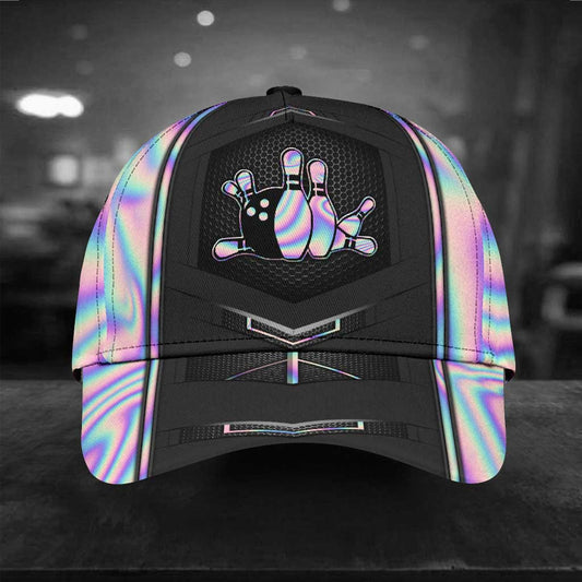 Casquette de bowling Love avec trous d'aération imprimés