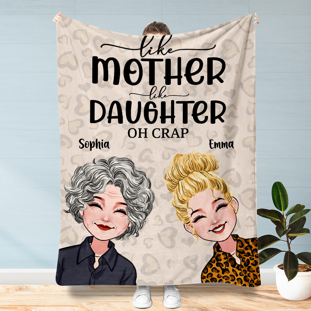 Telle mère, telle fille - Couverture personnalisée pour la fête des mères