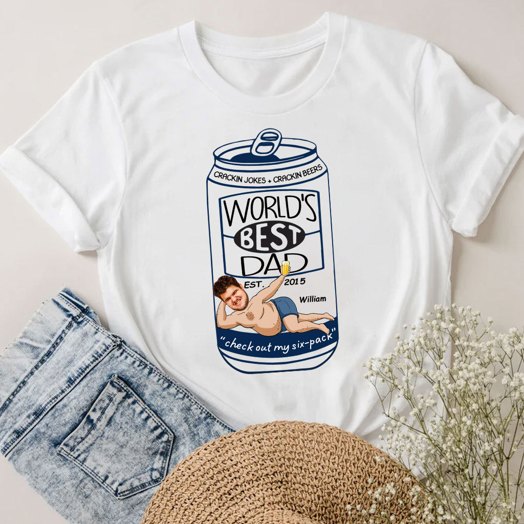 Meilleur papa du monde - T-shirt et sweat à capuche personnalisés pour papa