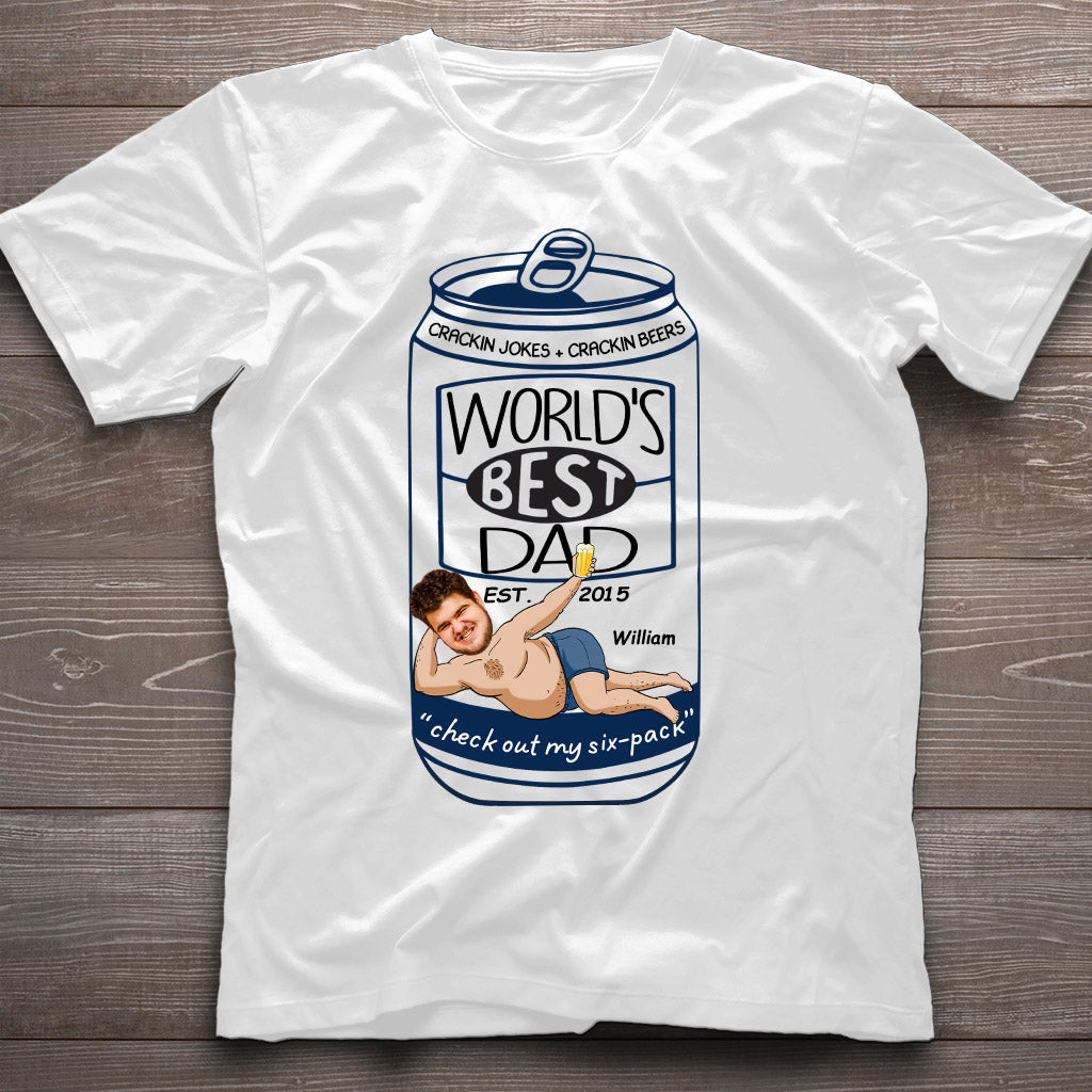 Meilleur papa du monde - T-shirt et sweat à capuche personnalisés pour papa