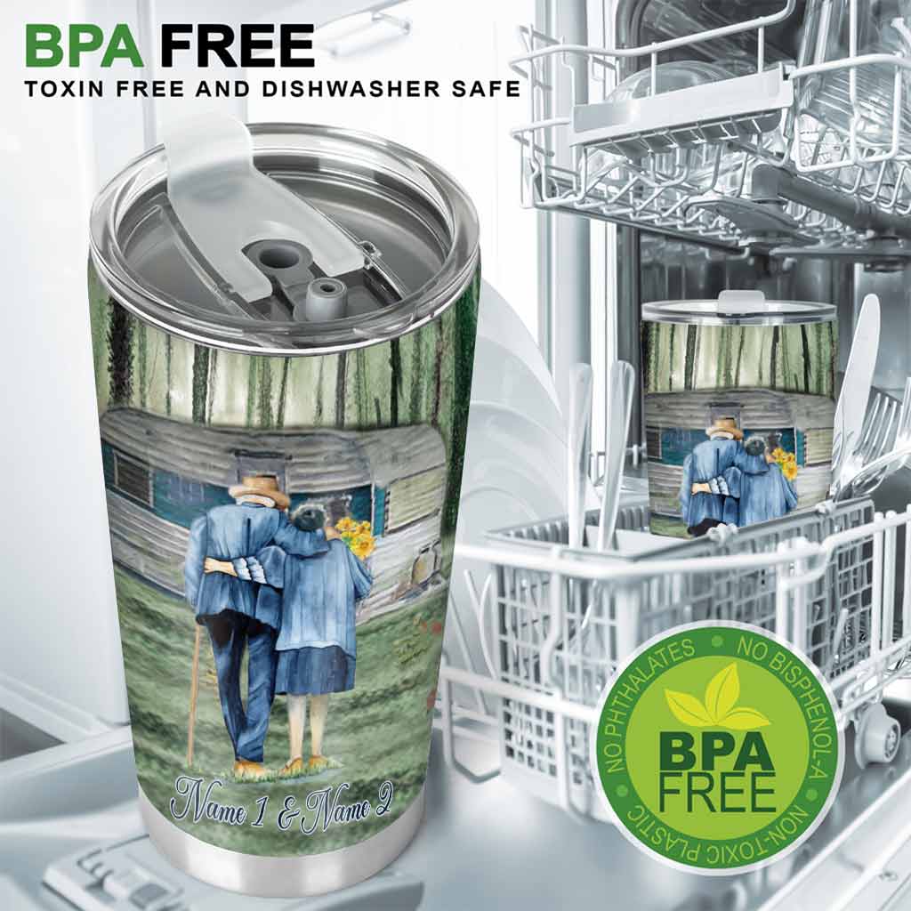 À mon mari - Gobelet isotherme personnalisé pour le camping