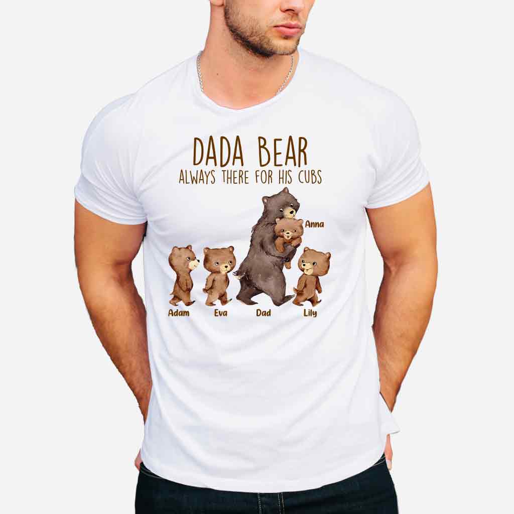 Papa Ours - Cadeau pour papa, grand-père, oncle, frère - T-shirt et sweat à capuche personnalisés