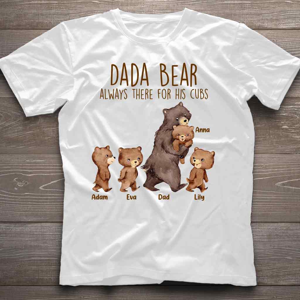 Papa Ours - Cadeau pour papa, grand-père, oncle, frère - T-shirt et sweat à capuche personnalisés
