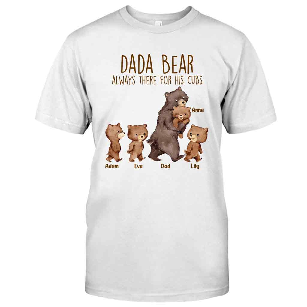 Papa Ours - Cadeau pour papa, grand-père, oncle, frère - T-shirt et sweat à capuche personnalisés
