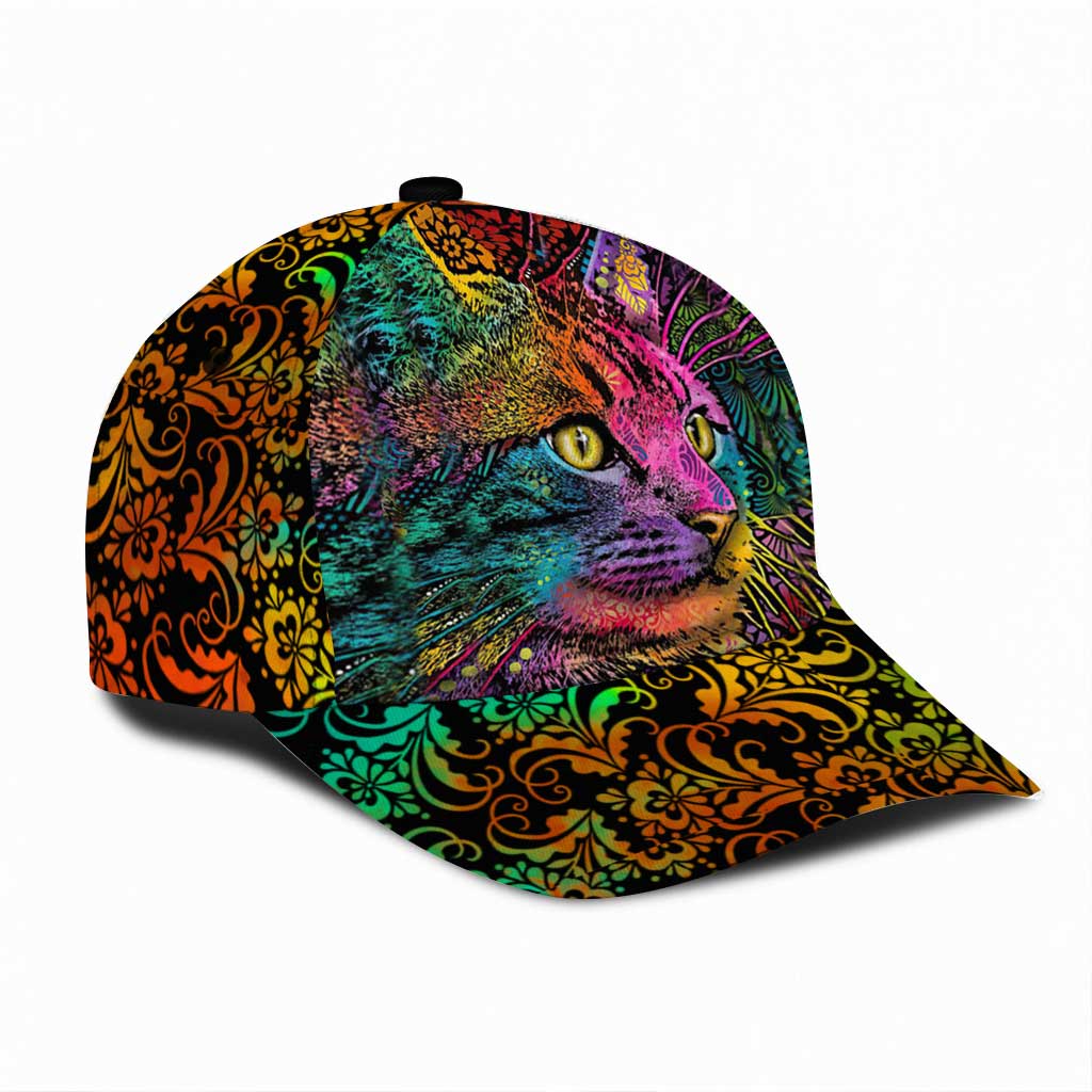 Love Cats Cap With Printed Vent Holes