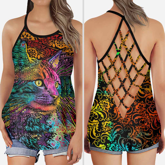 Débardeur Love Cats Cross