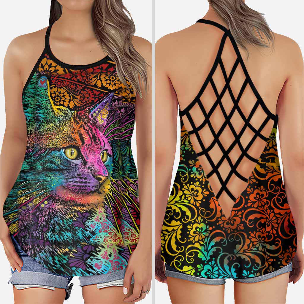 Débardeur Love Cats Cross