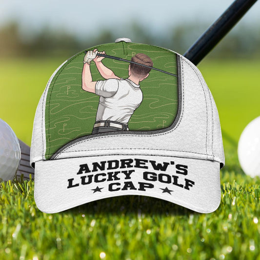 Lucky Golf Hat - Personalized Golf Classic Cap