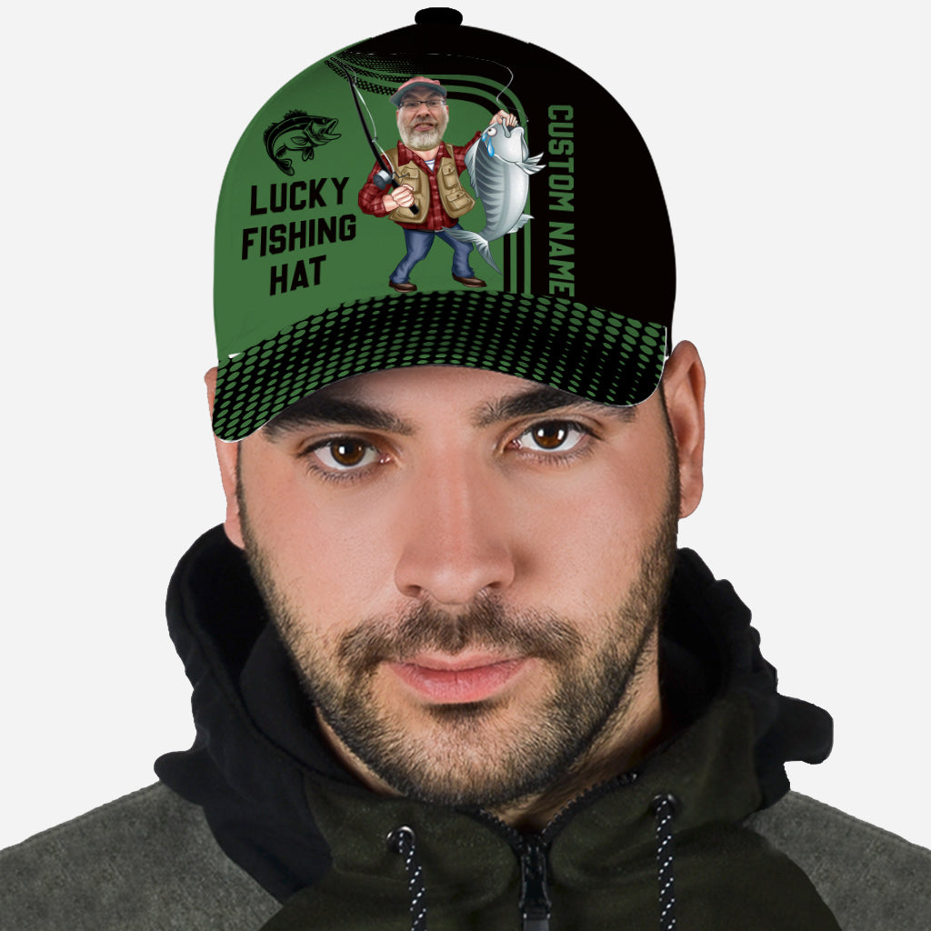 Lucky Fishing Hat - Personalized Fishing Classic Cap