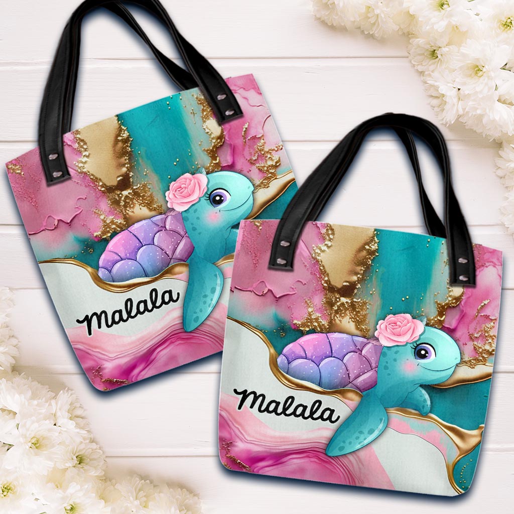 Murmures de la mer - Sac fourre-tout personnalisé pour les amoureux de la mer