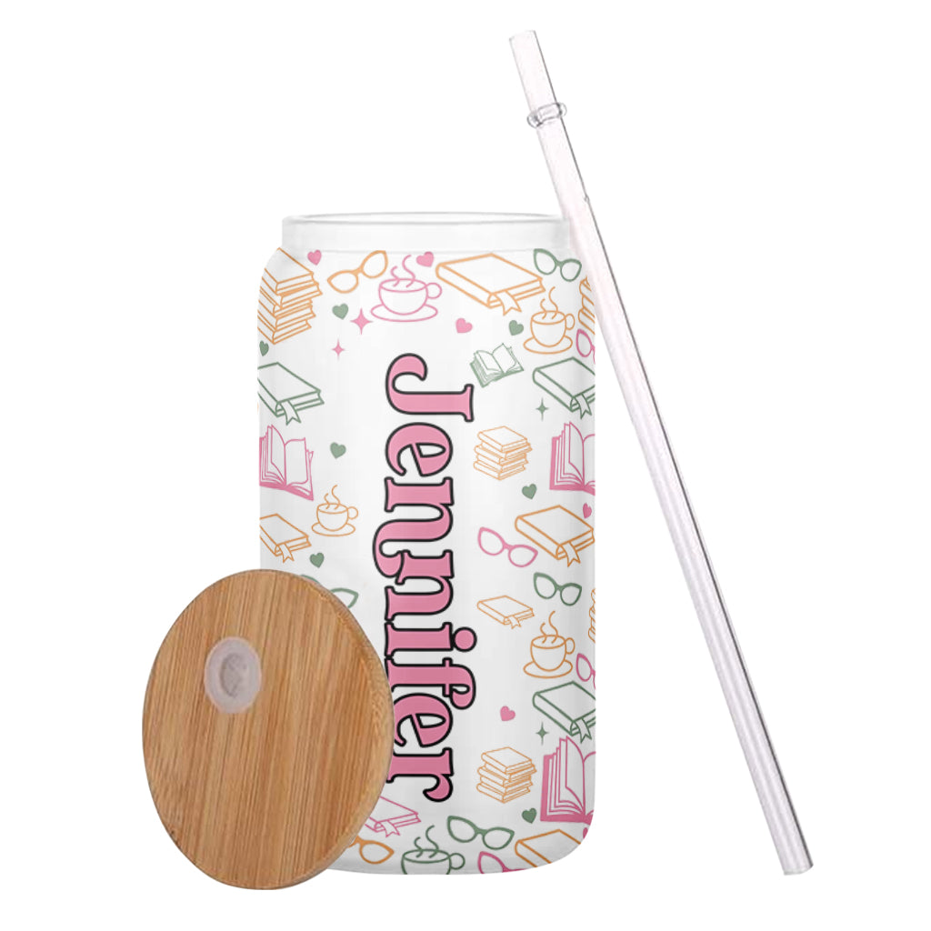 My Weekend Is Fully Booked - Personalized Book Can Glass