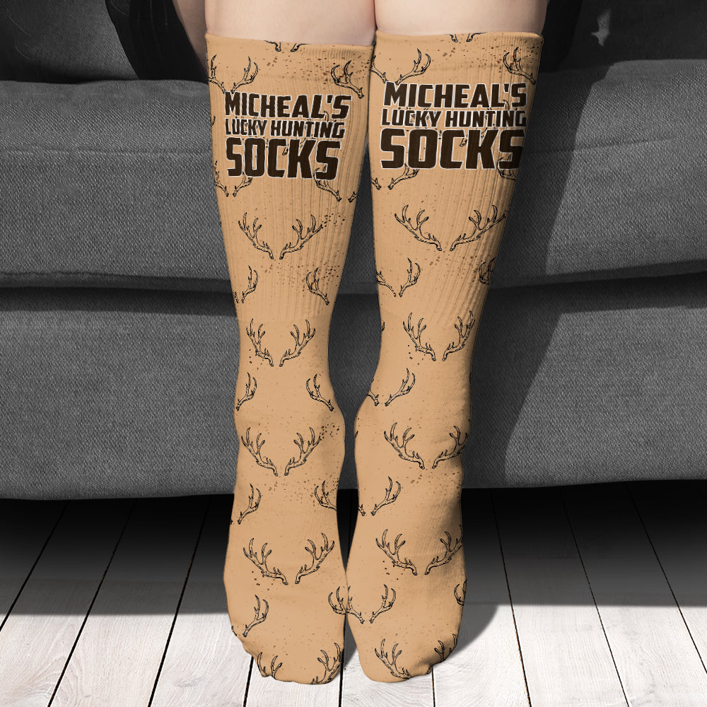 Lucky Hunting Socks - Personalized Hunting Socks