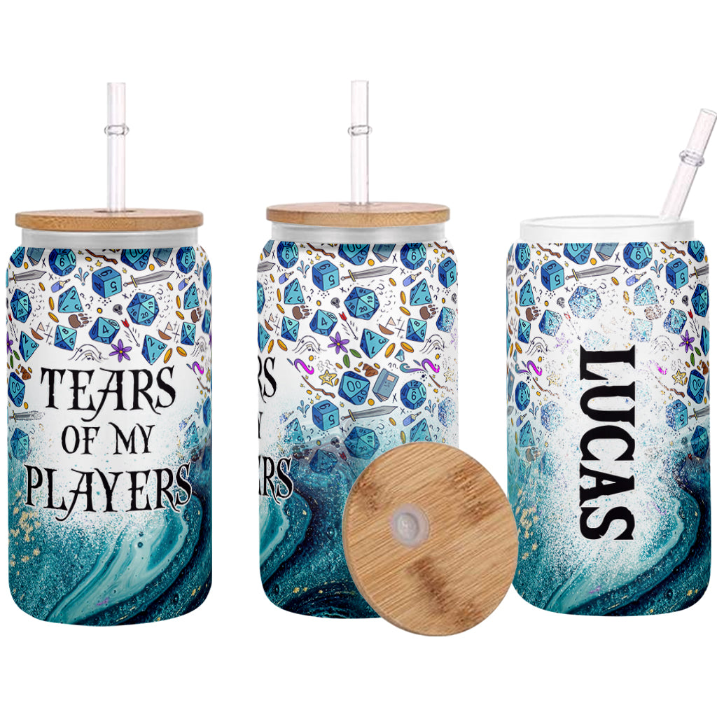 Tears Of My Players - Personalized RPG Can Glass