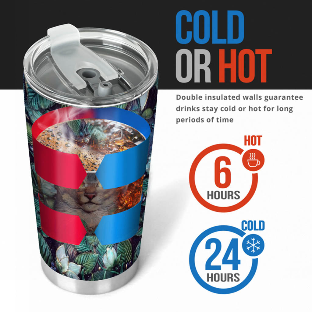 Gobelet imprimé en 3D « J’adore les chats »