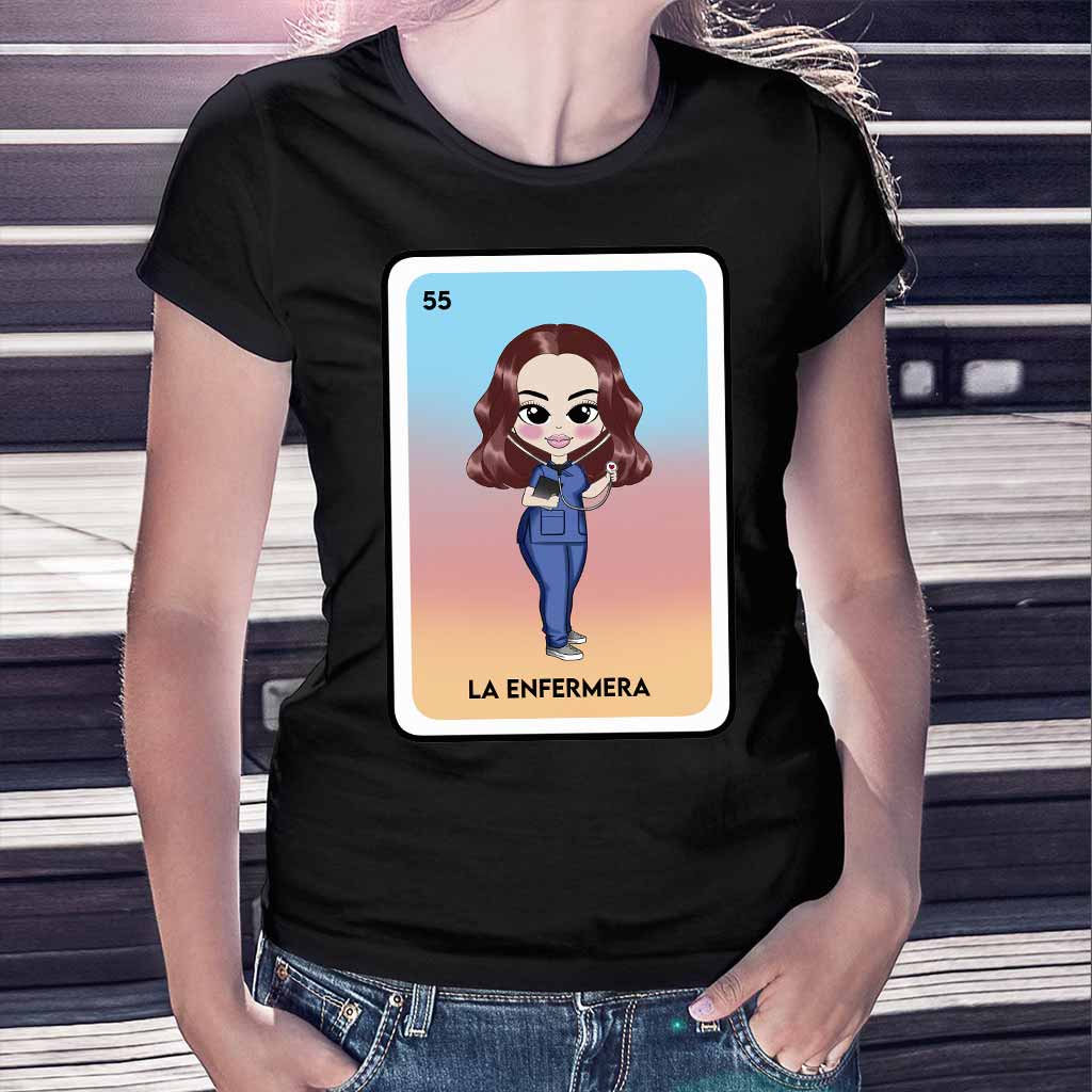 T-shirt et sweat à capuche personnalisés « La Enfermera » - Infirmière