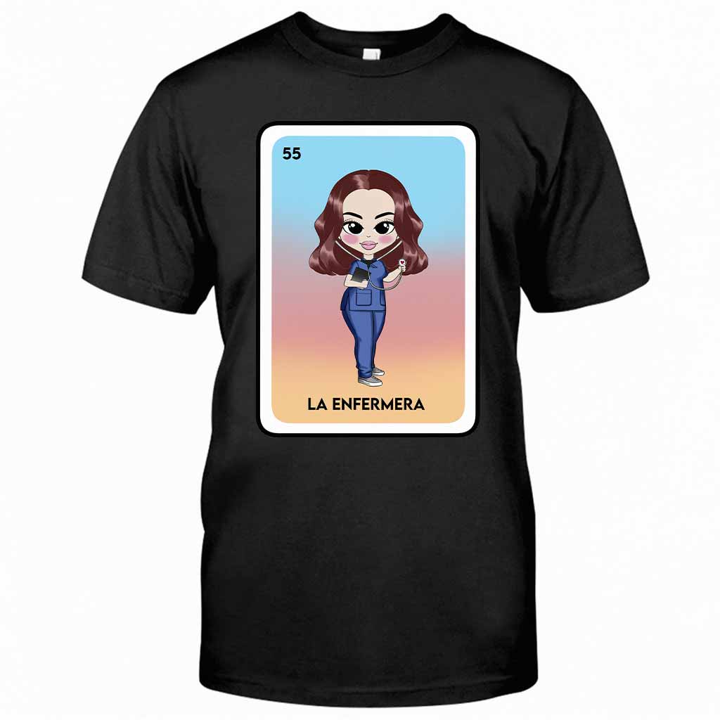 T-shirt et sweat à capuche personnalisés « La Enfermera » - Infirmière