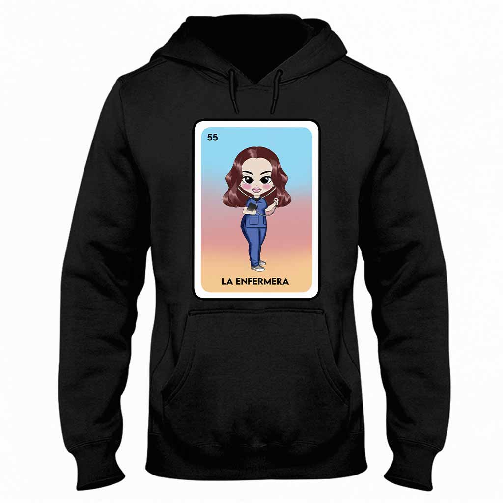T-shirt et sweat à capuche personnalisés « La Enfermera » - Infirmière