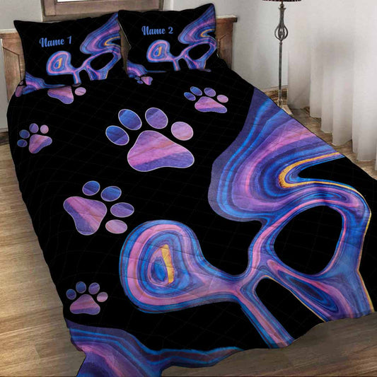 Dog Lovers - Personalized Quilt Set