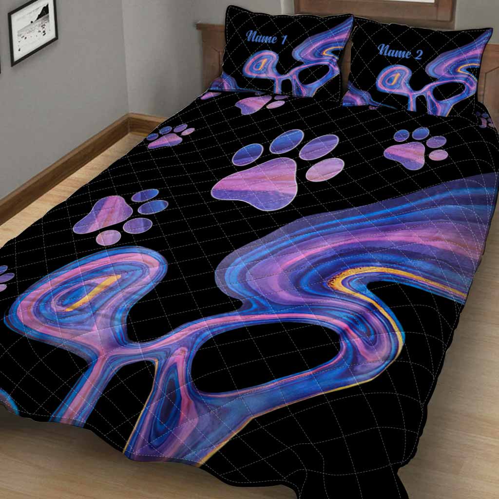 Dog Lovers - Personalized Quilt Set