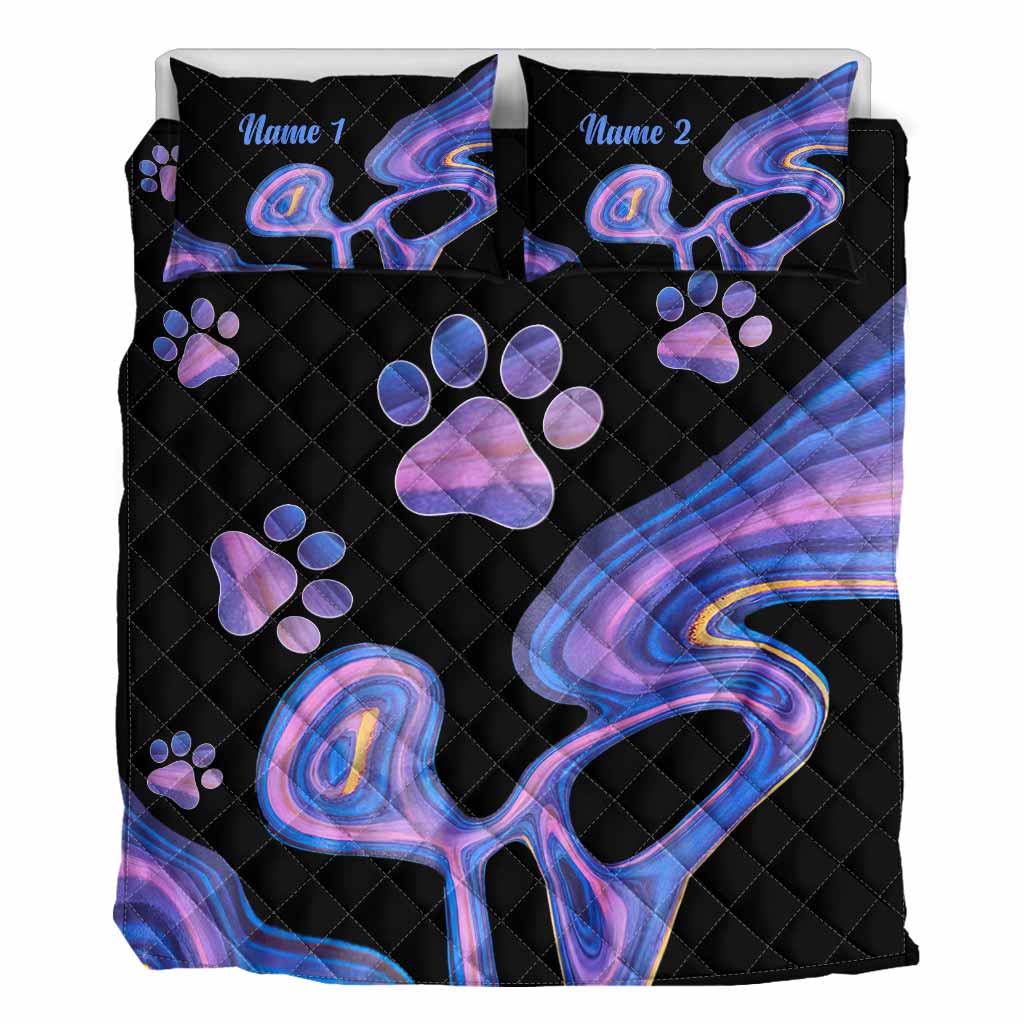 Dog Lovers - Personalized Quilt Set