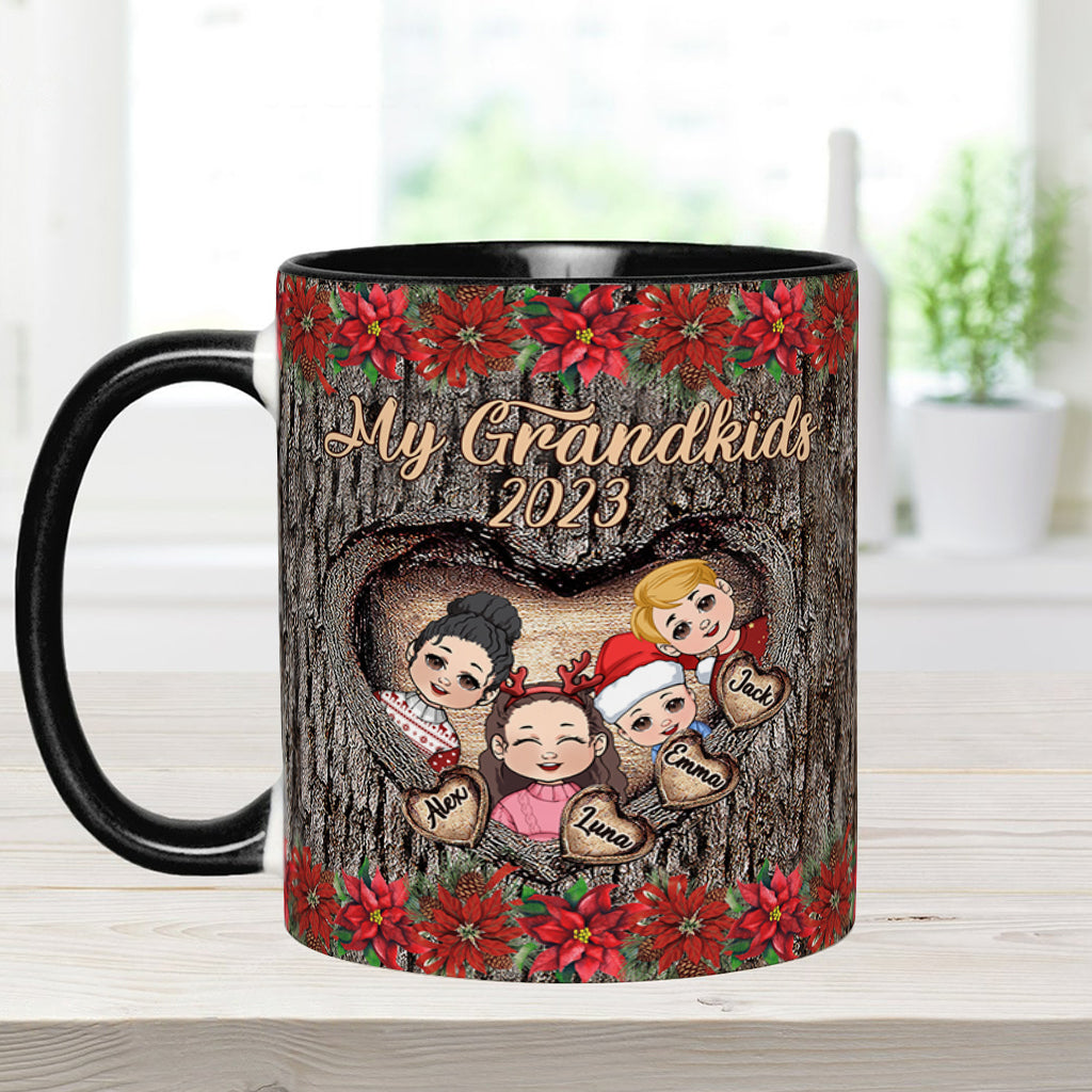 Mes petits-enfants - Mug personnalisé pour grand-mère