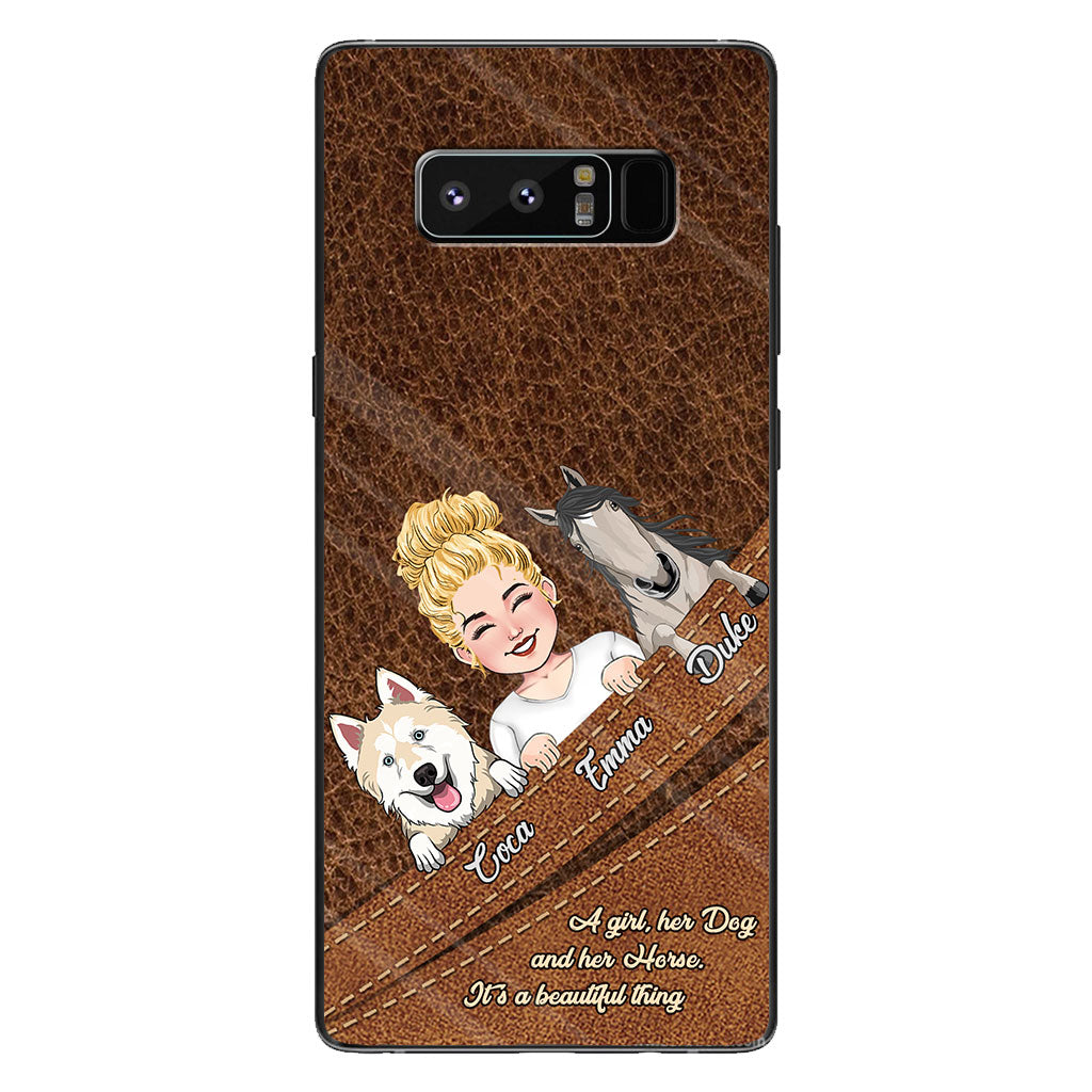 Quelle belle chose ! - Coque de téléphone personnalisée avec motif cheval