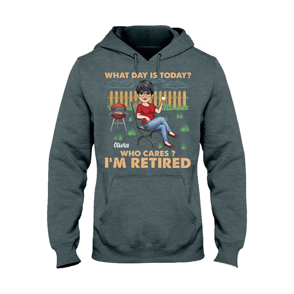 Quel jour sommes-nous ? Qui s'en soucie ? - T-shirt et sweat à capuche personnalisés pour retraités
