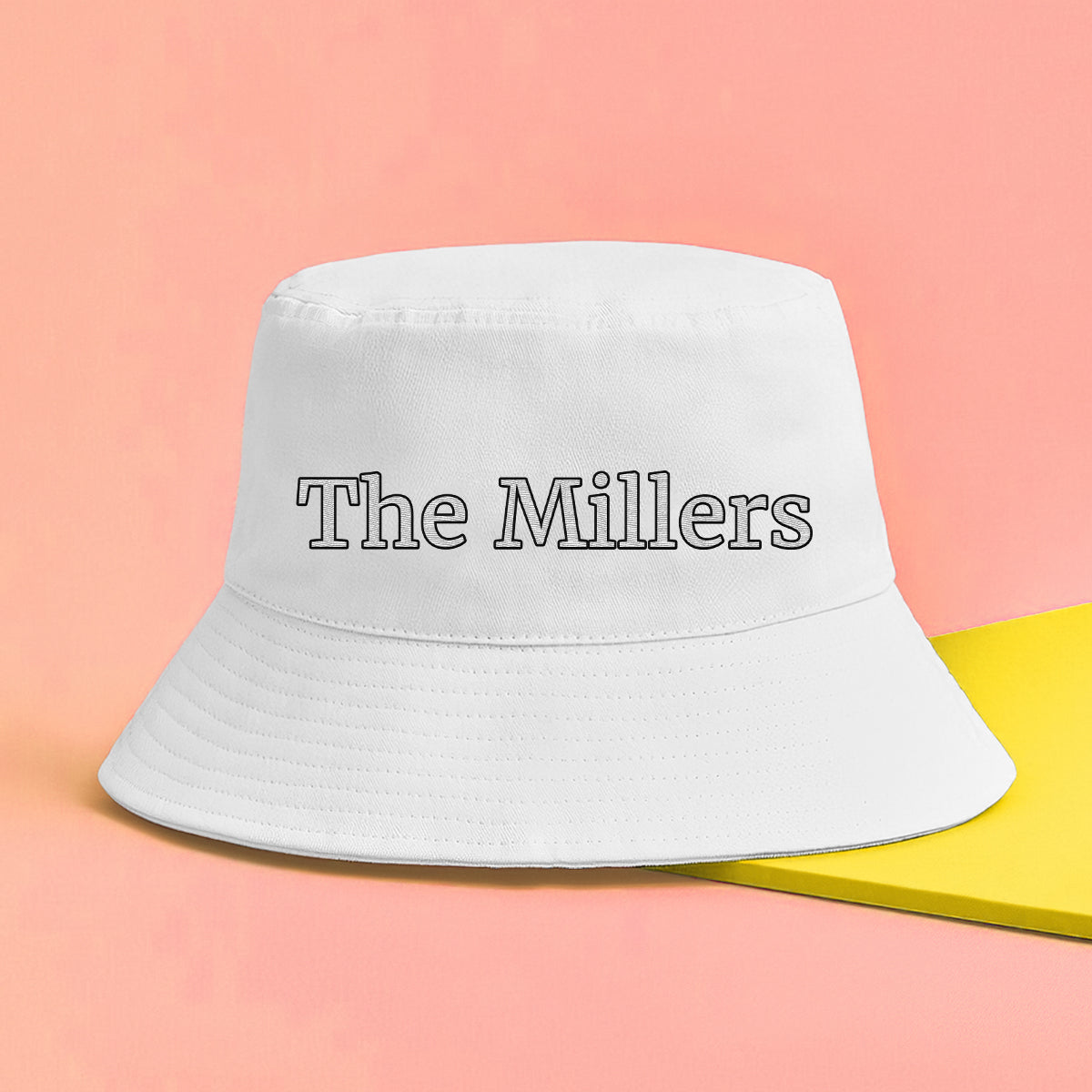 Custom Name - Personalized Family Embroidered Bucket Hat