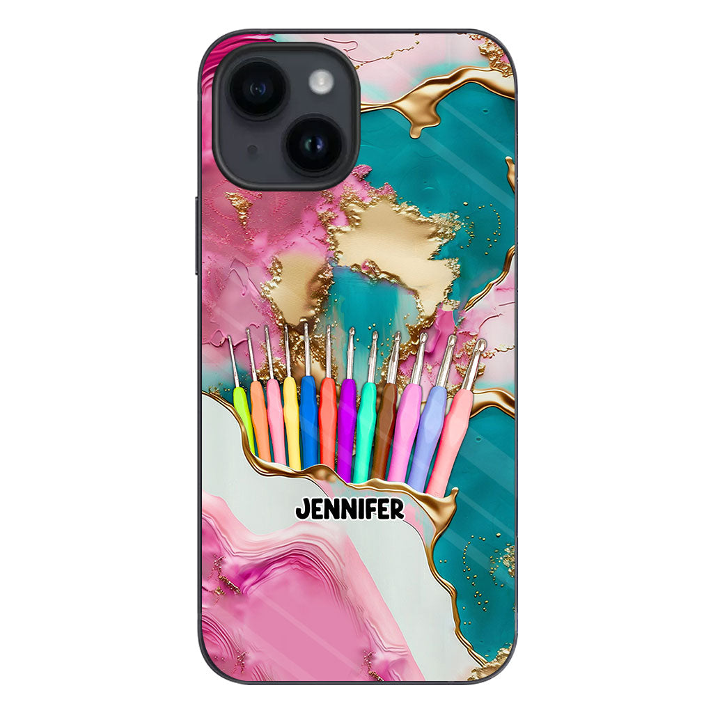 Love Crocheting - Personalized Crocheting Phone Case