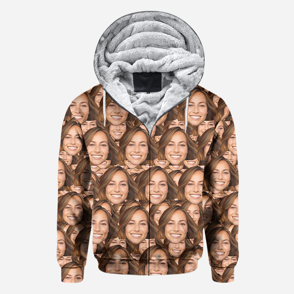 Motif facial personnalisé - Chemise personnalisée intégrale