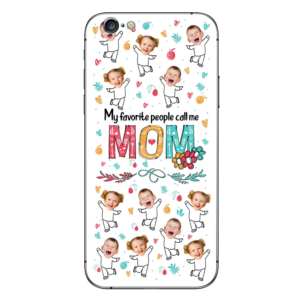 Mes personnes préférées m'appellent Nana - Cadeau pour grand-mère, maman - Coque de téléphone personnalisée