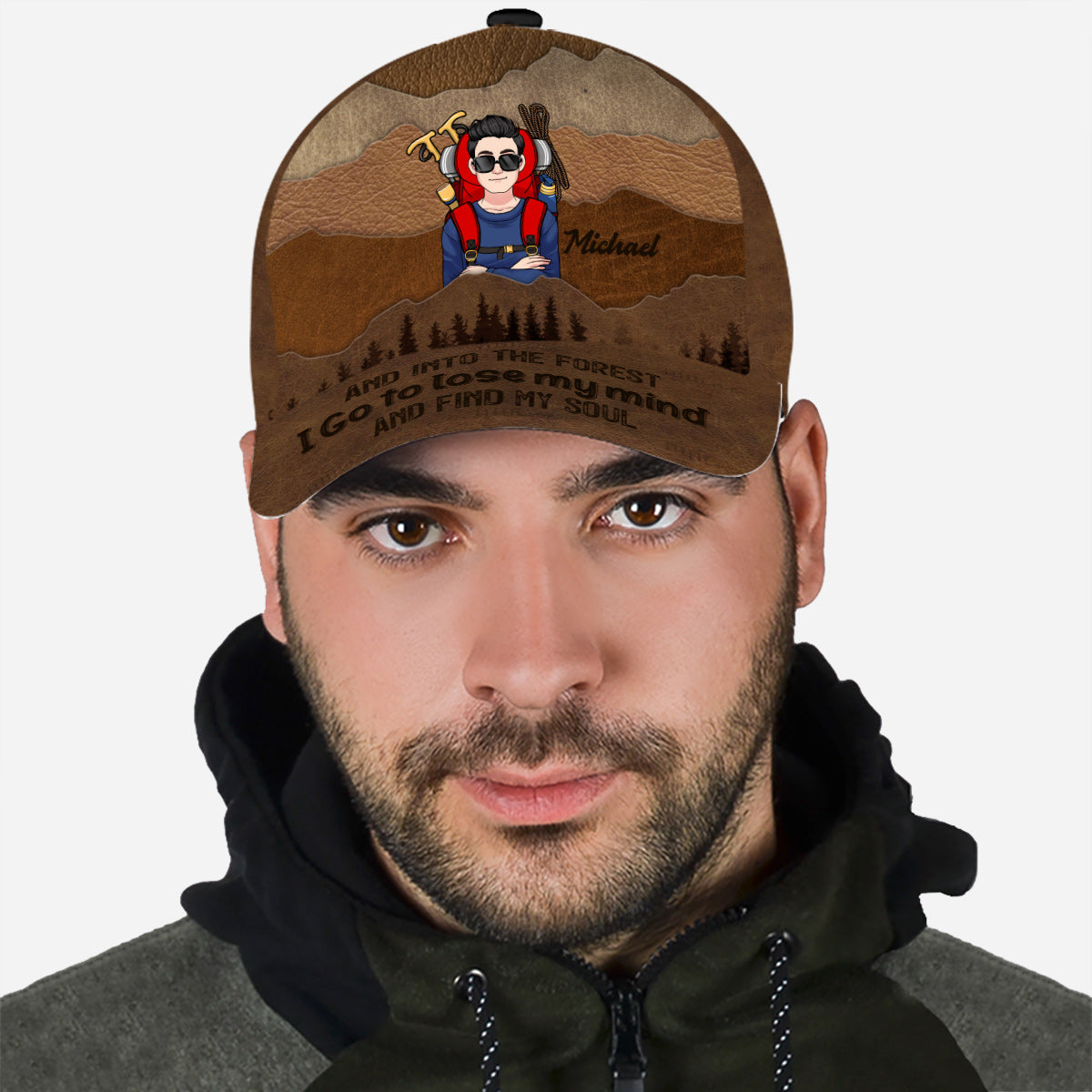 Cheveux de randonnée, on s'en fiche ! - Casquette de randonnée classique personnalisée