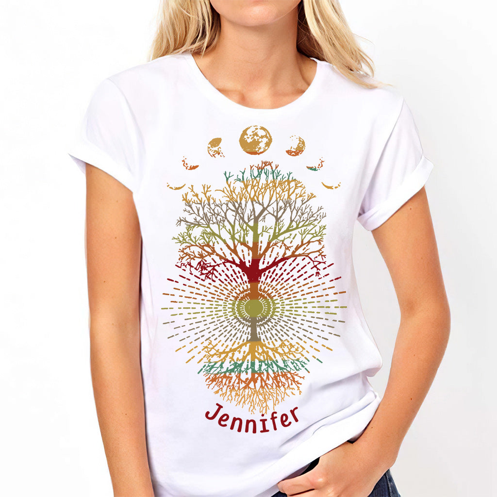 Arbre du Yoga - T-shirt et sweat à capuche de yoga personnalisés