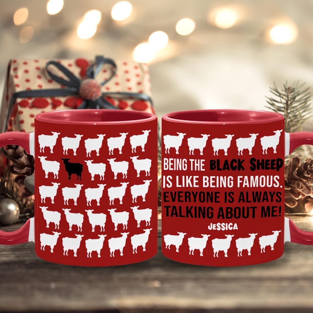 Être le mouton noir - Mug personnalisé pour la famille