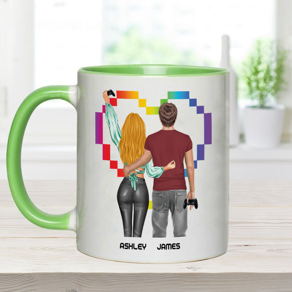 Je serai toujours ton joueur 2 - Mug personnalisé pour jeux vidéo