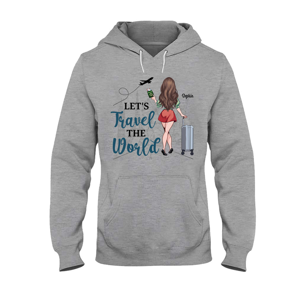 So The Adventure - Travelling gift for mom, daughter, granddaughter, wife, girlfriend, friend - Personalized T-shirt And Hoodie