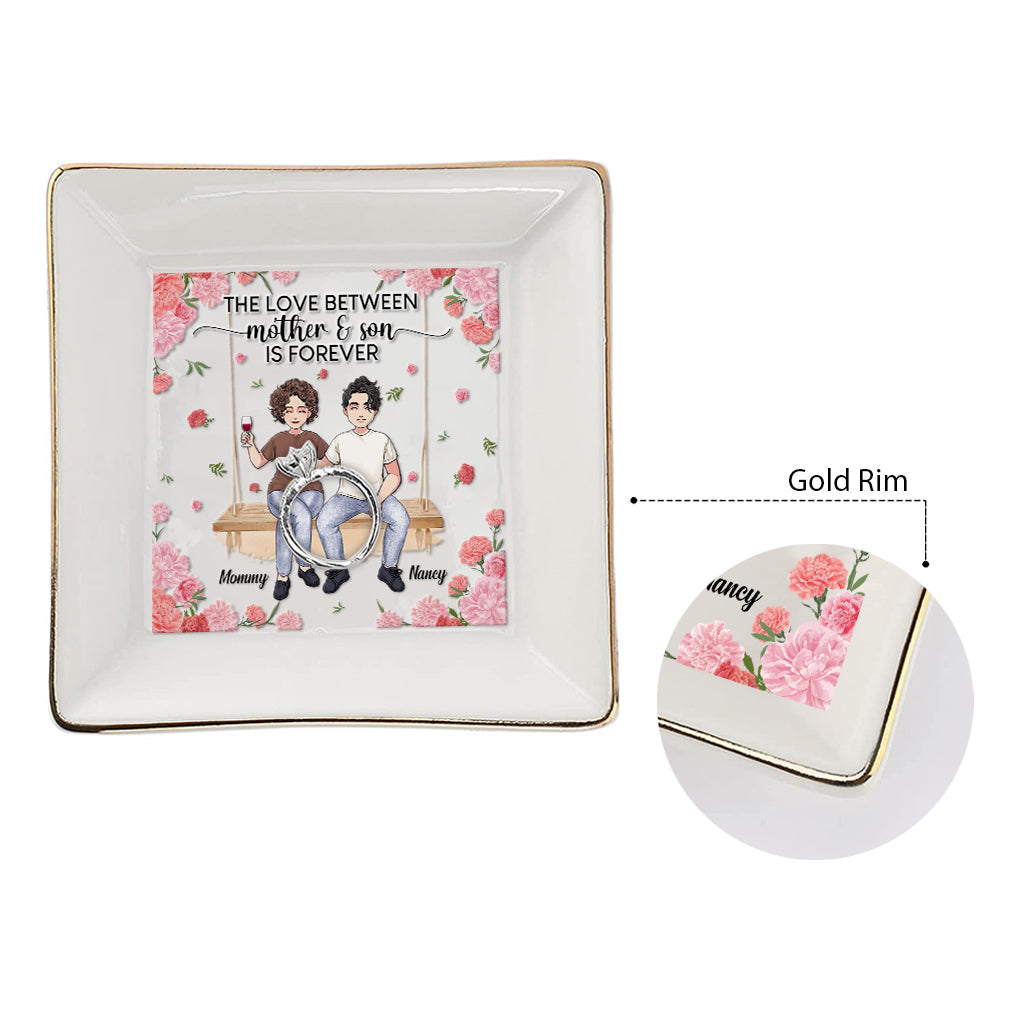 Mère et Fille - Cadeau pour maman, fille, fils - Porte-bijoux personnalisé