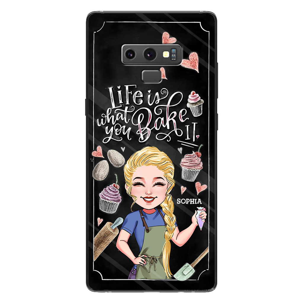 Life Is What You Bake It - Personalized Baking Phone Case