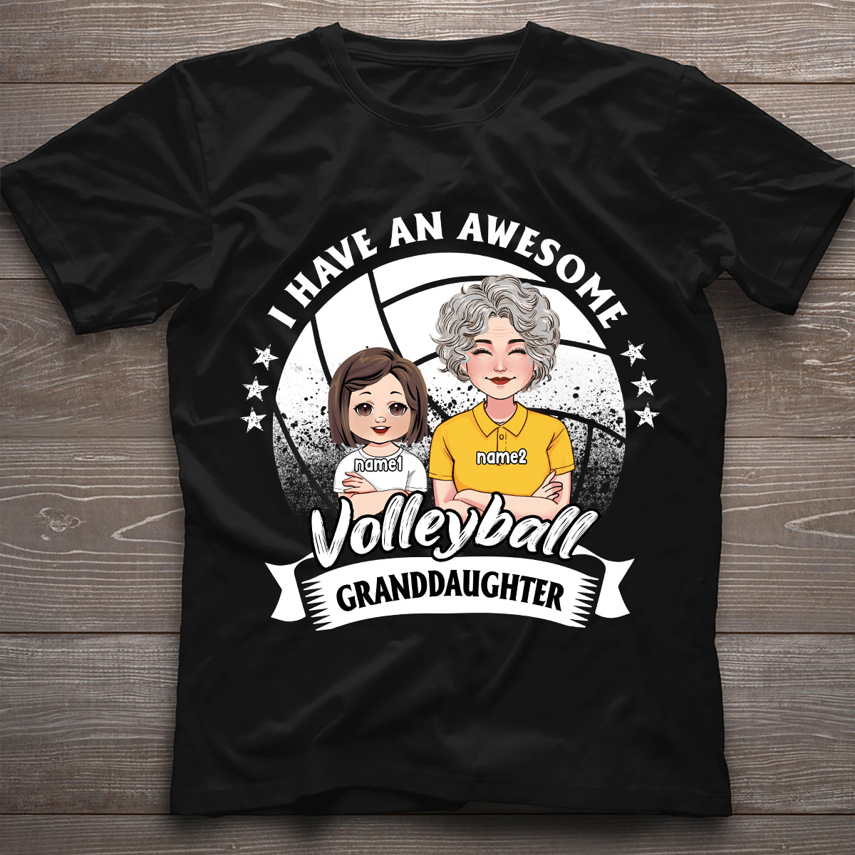 Super petite-fille joueuse de volley-ball - T-shirt et sweat à capuche de volley-ball personnalisés