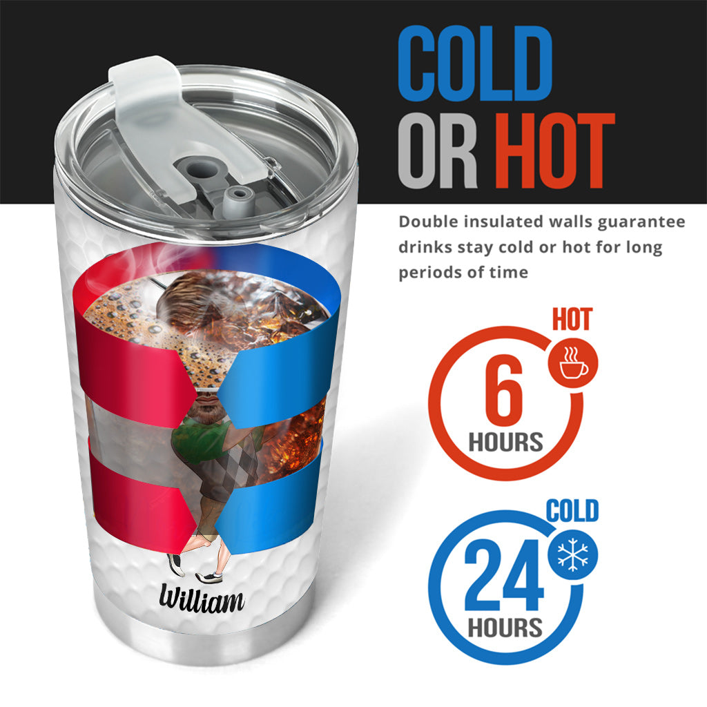 Swing Swear Drink Repeat - Gobelet de golf personnalisé