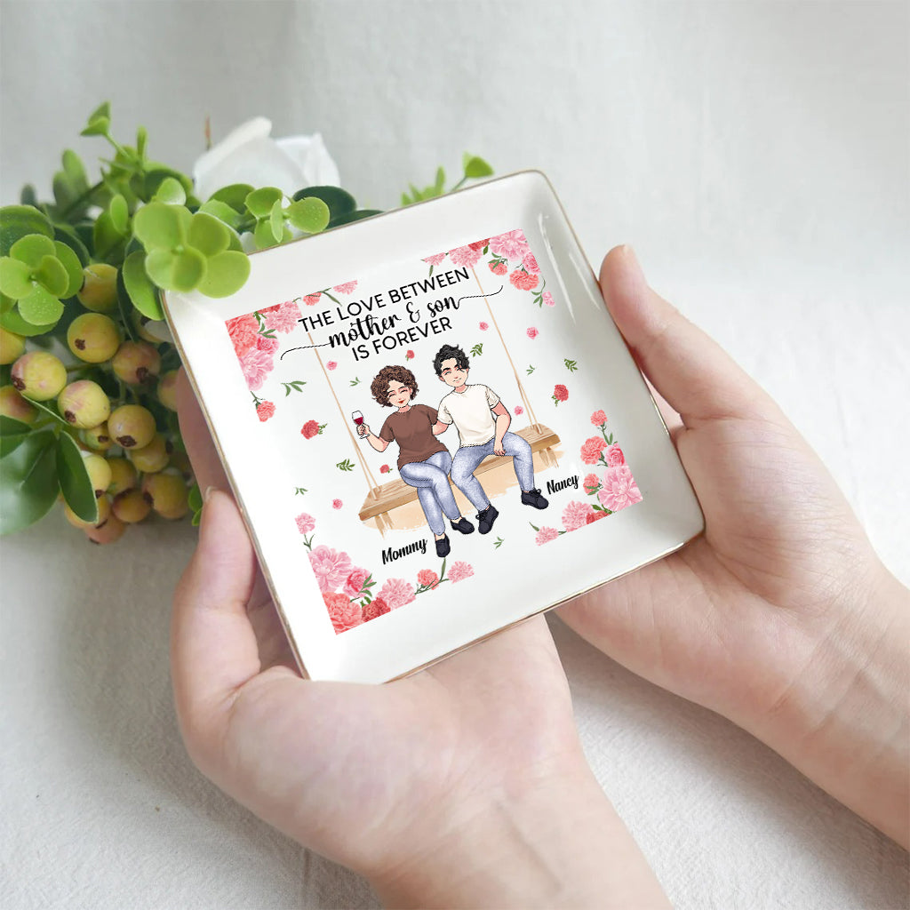 Mère et Fille - Cadeau pour maman, fille, fils - Porte-bijoux personnalisé