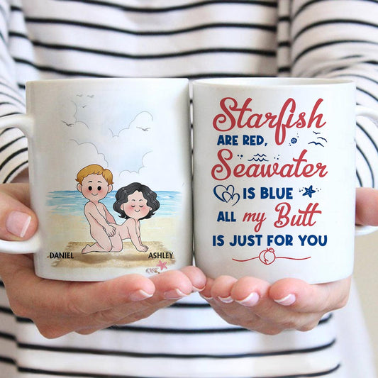 Just For You - Personalized Couple Mug