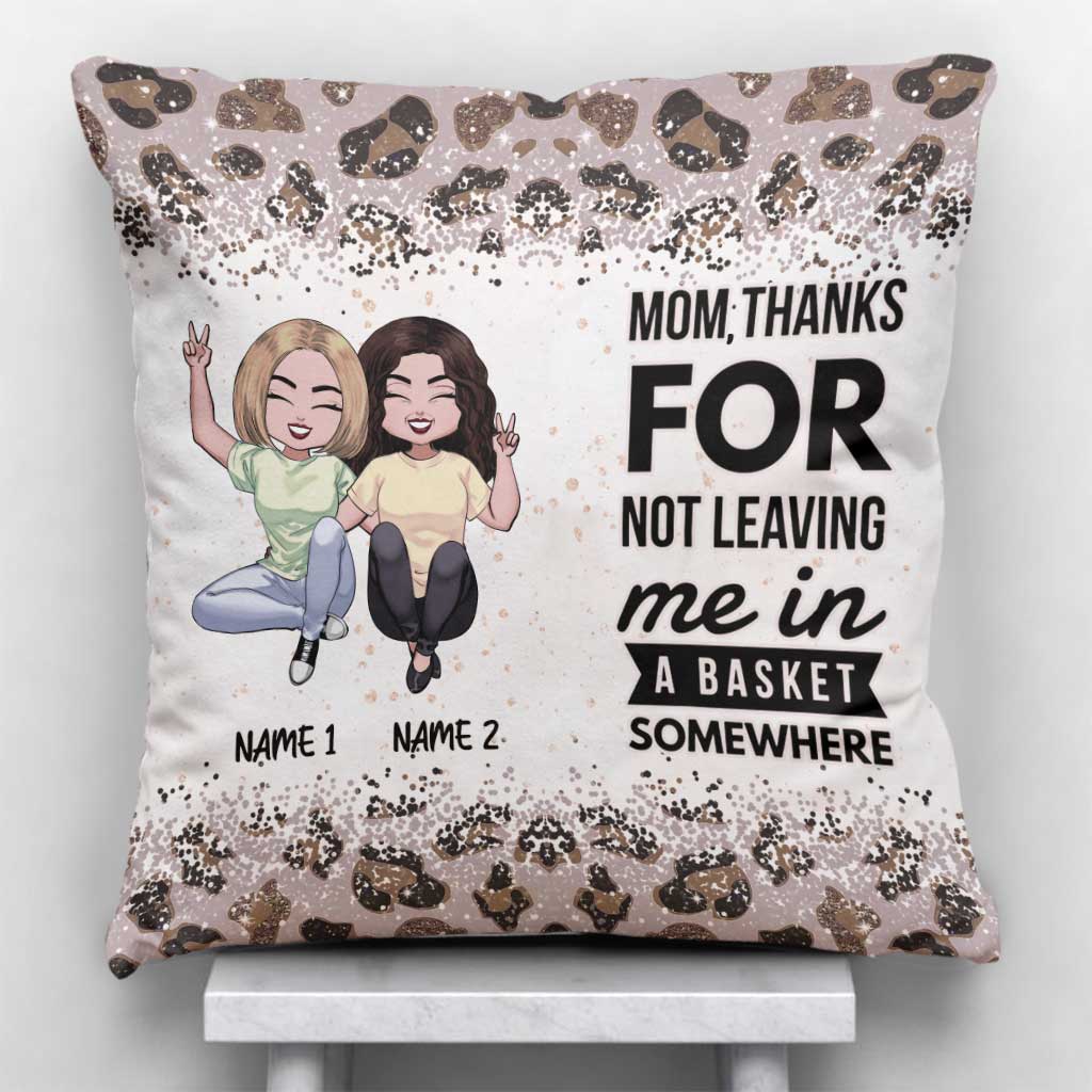 Tu es la maman - Coussin décoratif personnalisé pour la fête des mères